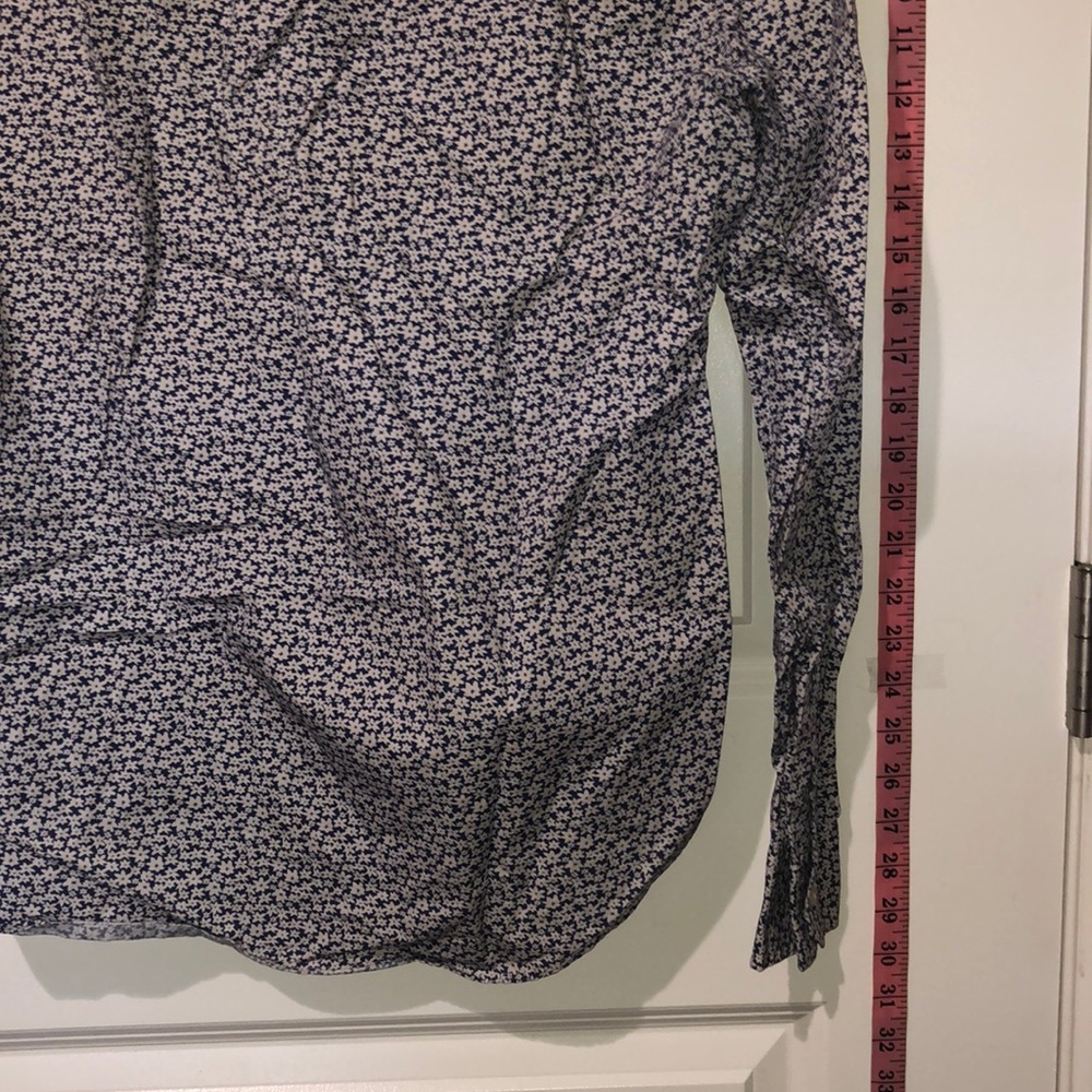 Aeo Flower Pattern Button Down Shirt - image 7